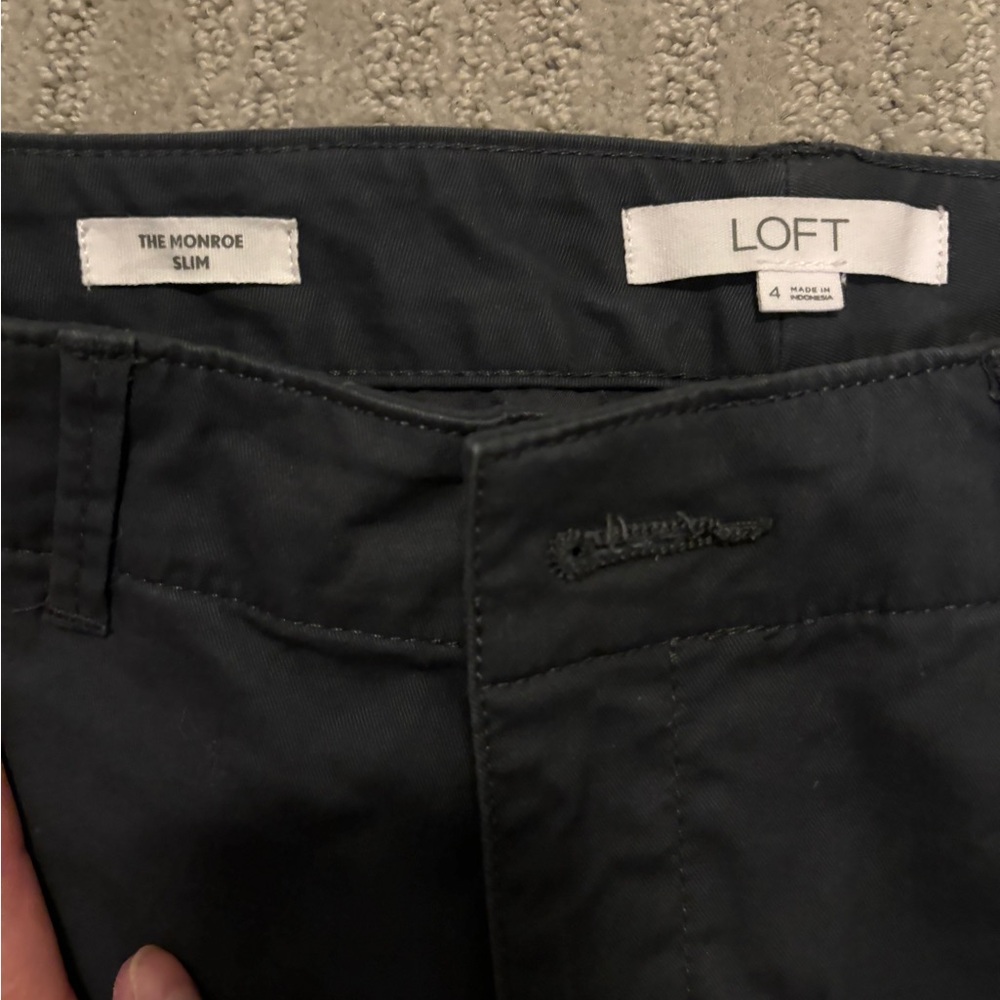 LOFT The Monroe‎ Slim Pant Size 4
